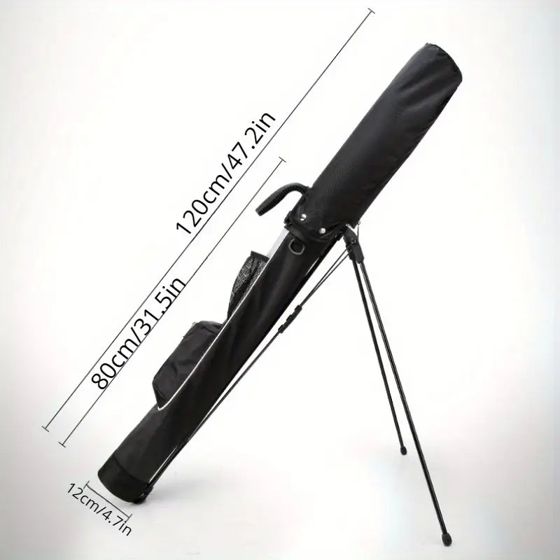 Lättviktig Golfbag med Stativ – Perfekt för Speedgolfare